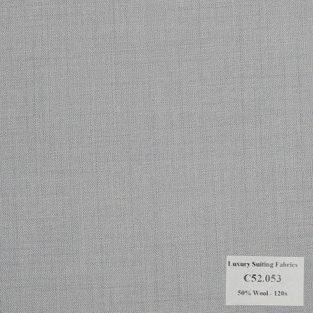 C52.053 Kevinlli C3 - Vải 50% Wool - Xám